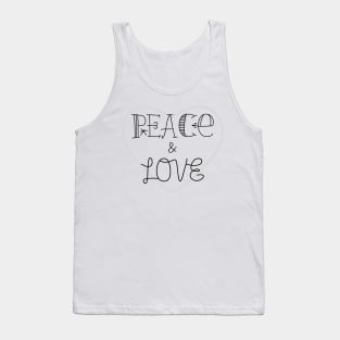 Peace and Love Tank Top